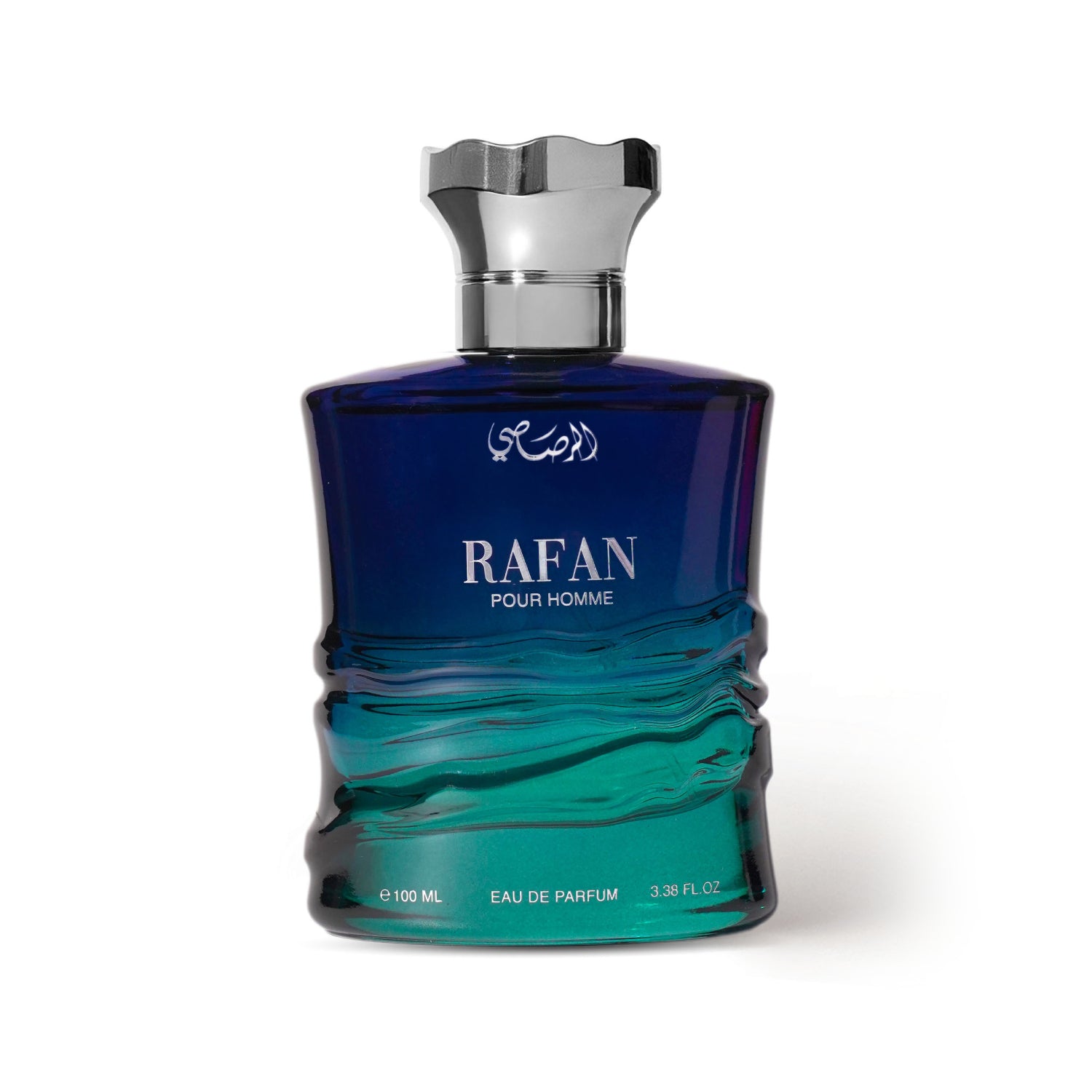 Rasasi Rafan For Him 100ml fragrance bottle for him — sea salt • vetiver • cedarwood