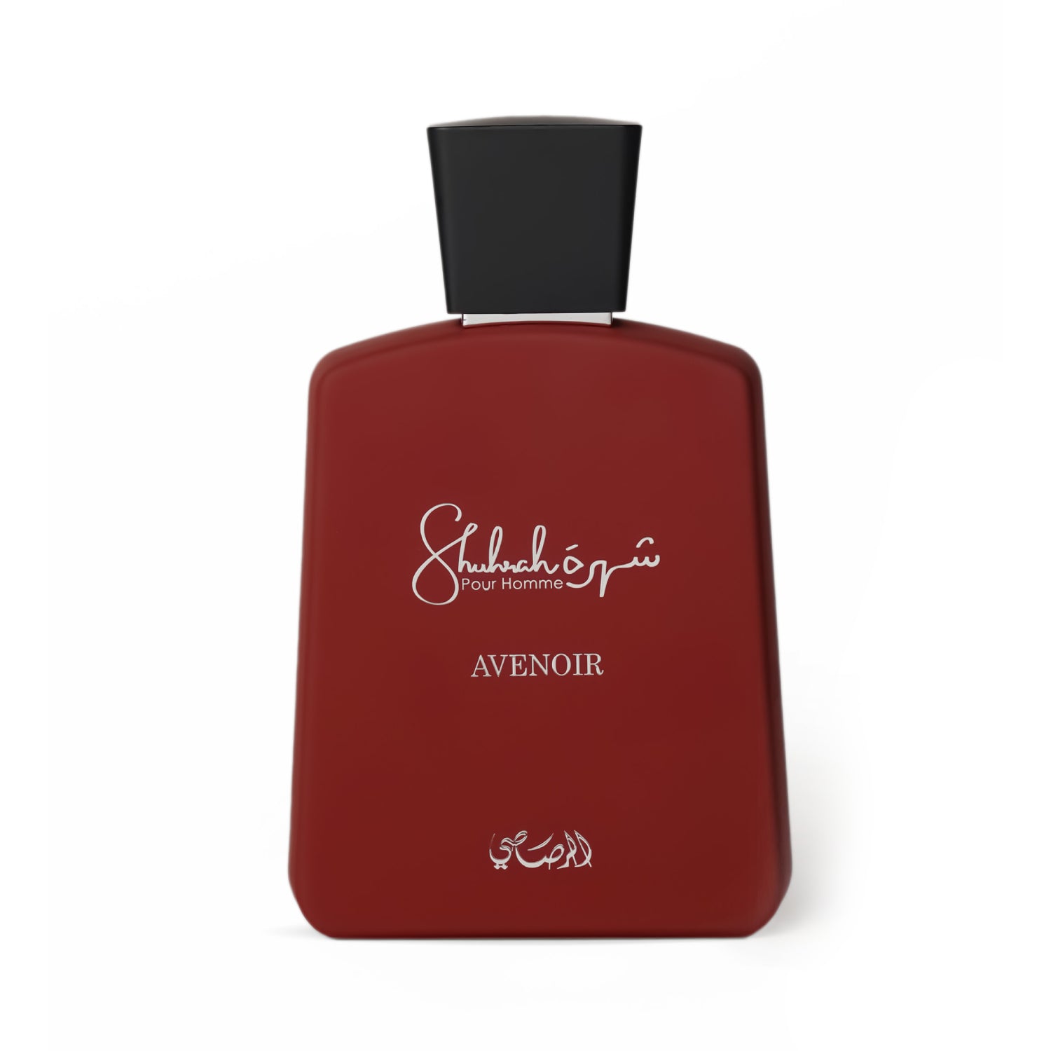 Rasasi Shuhrah Avenoir 90ml fragrance bottle for him — guava • mango • smoky woods